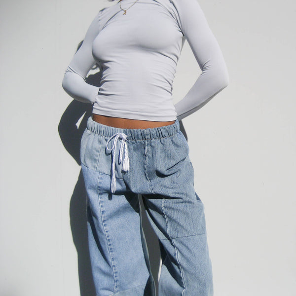 The Edit Denim Pants