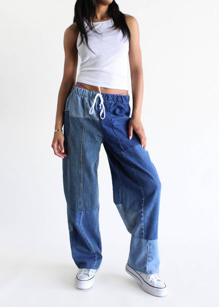 The Edit Denim Pants