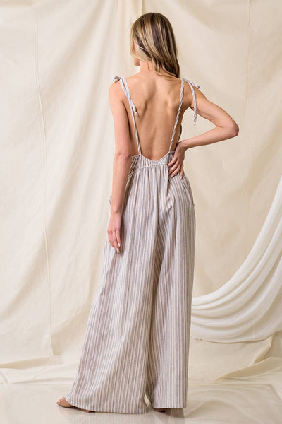 Taylor Striped Jumpsuit