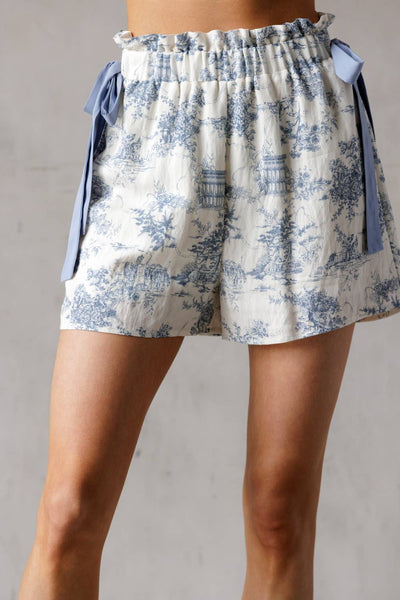 Scenic Toile Shorts