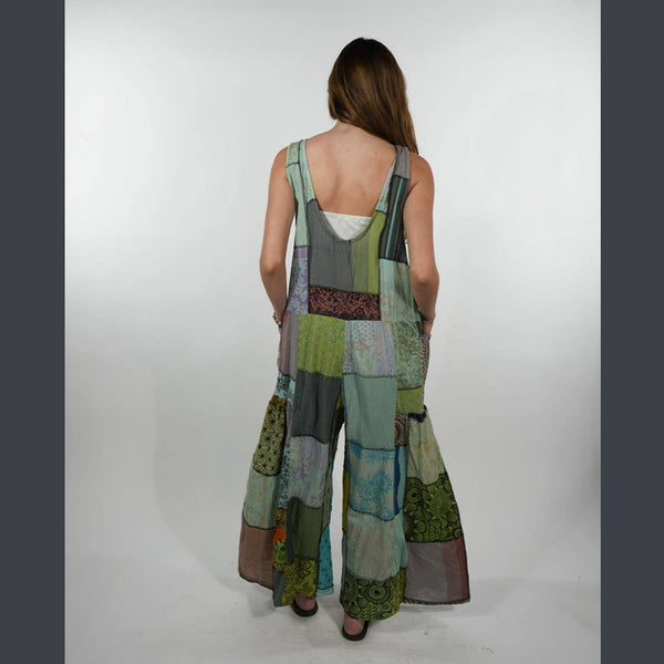 Mira Patchwork Cotton Jumper