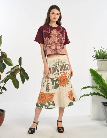 Sunflower Field Skirt