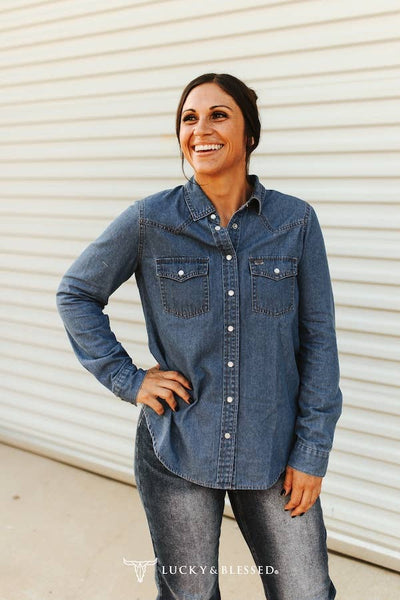 Susie Western Denim Shirt