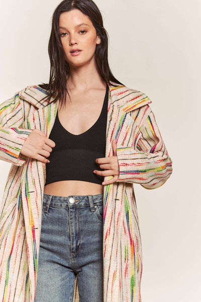 Yvonne Multi Color Coat