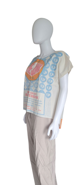 Buttermilk Flour Sack Top