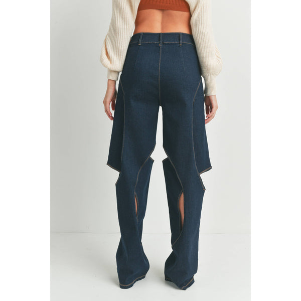 Origami Cut Out Jeans