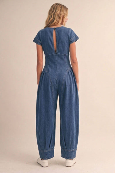 Kali Barrel Leg Jumpsuit