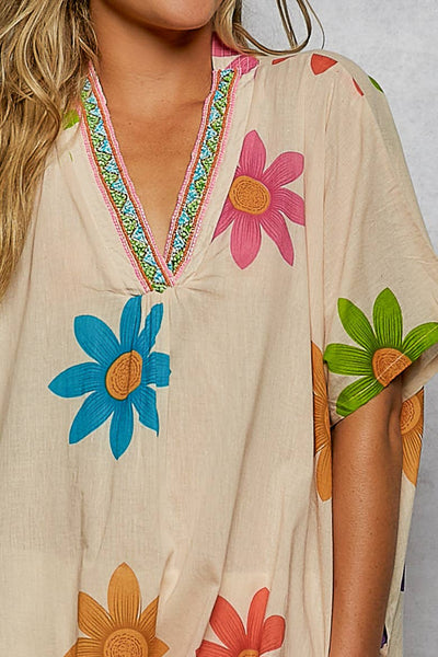 Lena V Neck Dress