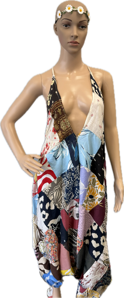 Lola Patchwork Lounge Jumpsuit