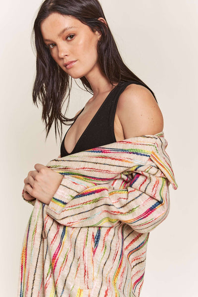 Yvonne Multi Color Coat