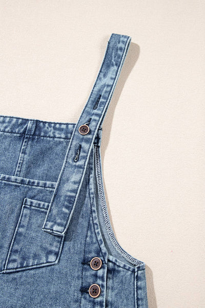 Sophie Distressed Bib Overall