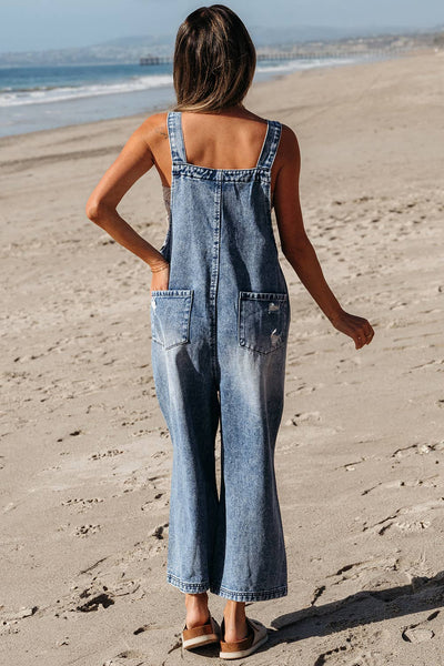 Sophie Distressed Bib Overall