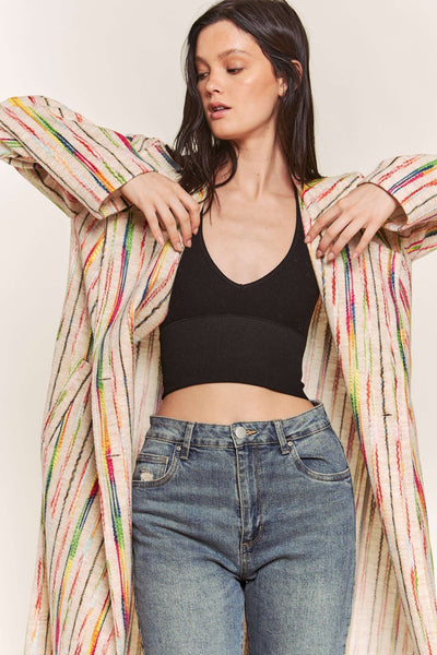 Yvonne Multi Color Coat