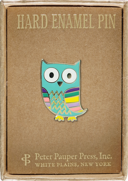 Owl Hard Enamel Pin