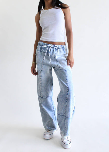 The Edit Denim Pants