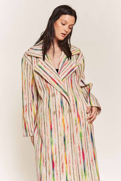 Yvonne Multi Color Coat
