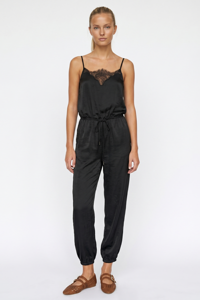 Marilyn Eyelash Lace Jumpsuit
