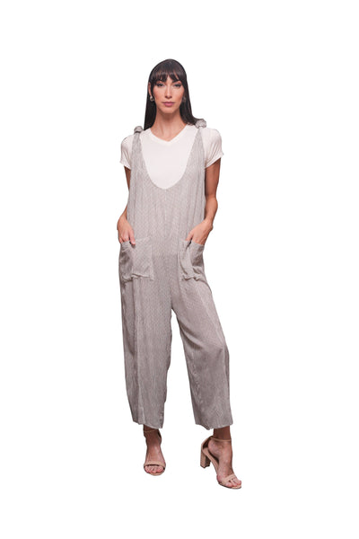 Ethereal Striped Hippie Overall