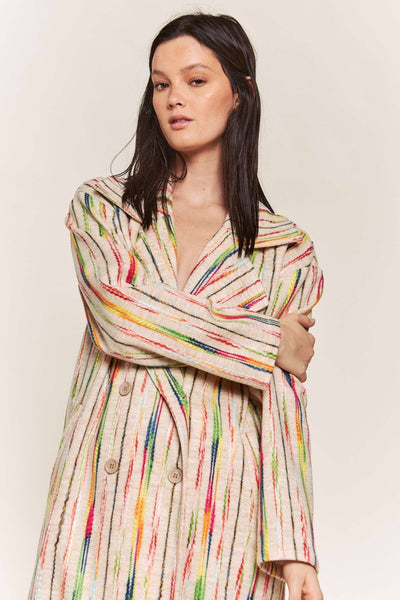 Yvonne Multi Color Coat