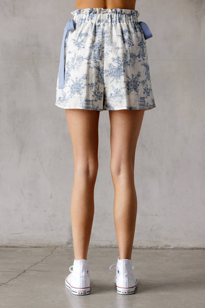 Scenic Toile Shorts