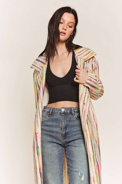Yvonne Multi Color Coat