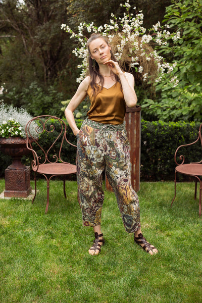 Love Grows Wild Cropped Artist Pant