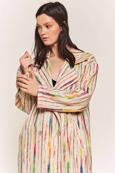 Yvonne Multi Color Coat