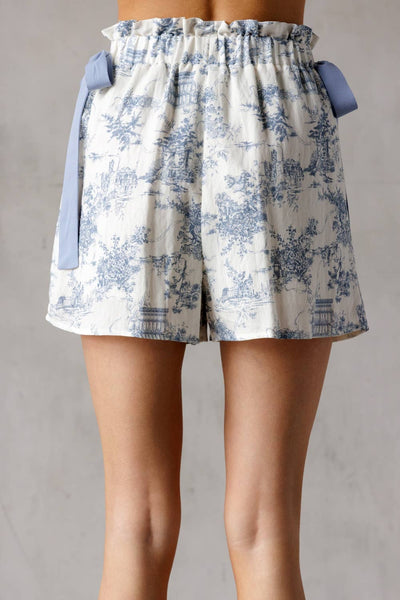 Scenic Toile Shorts
