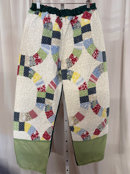 Upcycled Vintage Cotton Barrel Pants