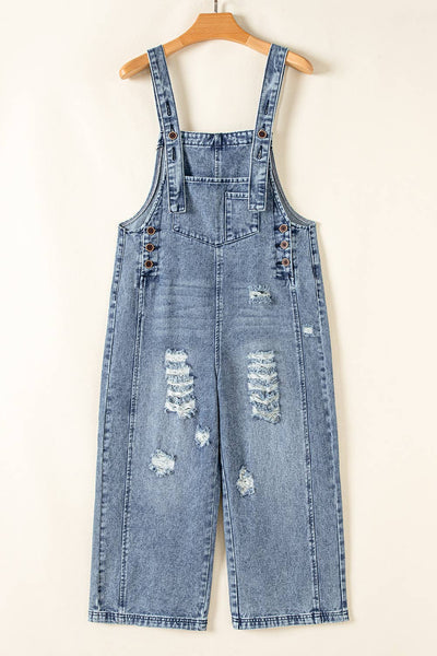 Sophie Distressed Bib Overall
