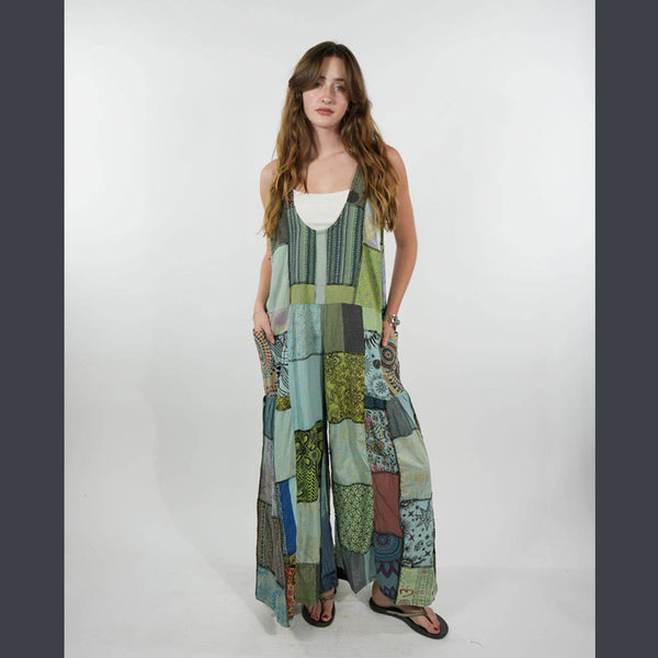 Mira Patchwork Cotton Jumper