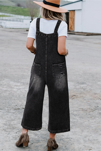 Sophie Distressed Bib Overall