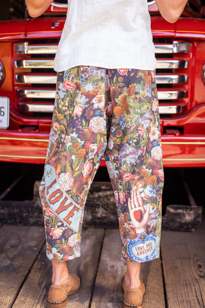 Love Language Cropped Artist Pants