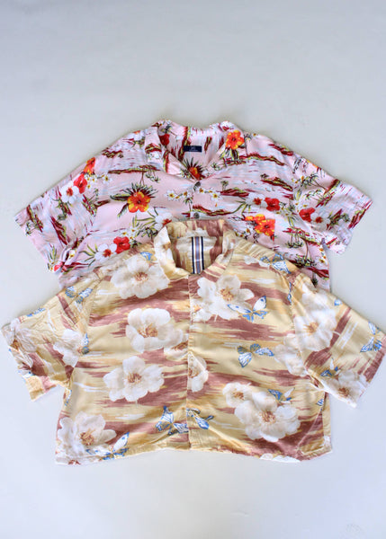 Crop Tropical Shirt