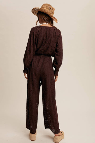 Gwynn Eyelet Lace Jumpsuit