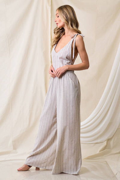 Taylor Striped Jumpsuit