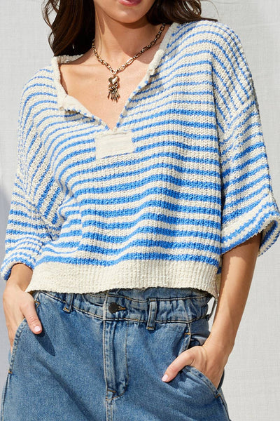 Striped Slouchy Sweater