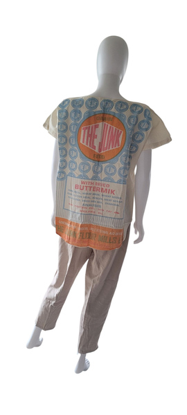 Buttermilk Flour Sack Top