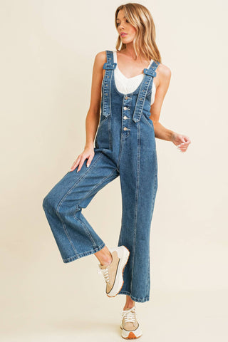 Buckle Up Denim Overalls