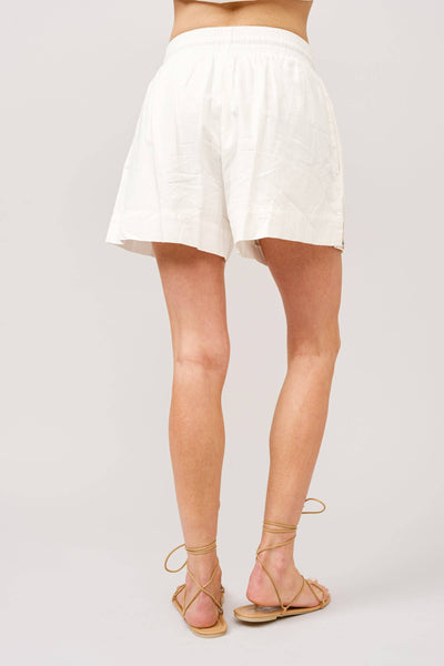 Seashell Embroidered Shorts