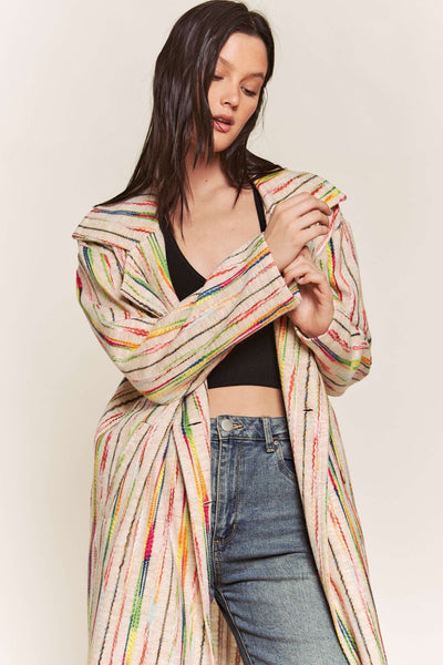 Yvonne Multi Color Coat