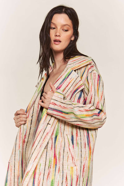Yvonne Multi Color Coat