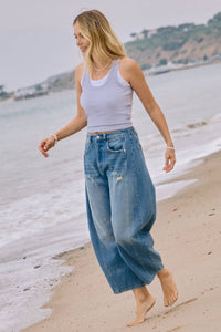 Lilian Barrel Jeans