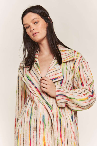 Yvonne Multi Color Coat