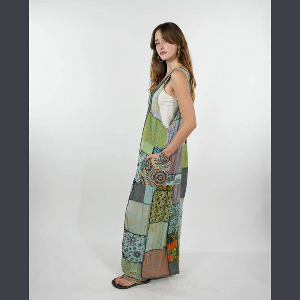 Mira Patchwork Cotton Jumper