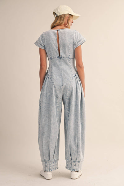 Kali Barrel Leg Jumpsuit