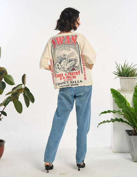 Vintage Print Top
