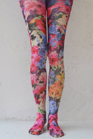 FULL BLOOM PRINTED TIGHTS