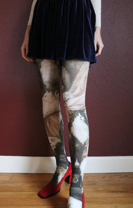 CAT KITTY PRINTED TIGHTS