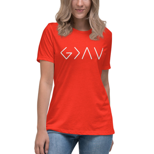 God Is Greater Than The Highs and Lows Women's Relaxed T-Shirt